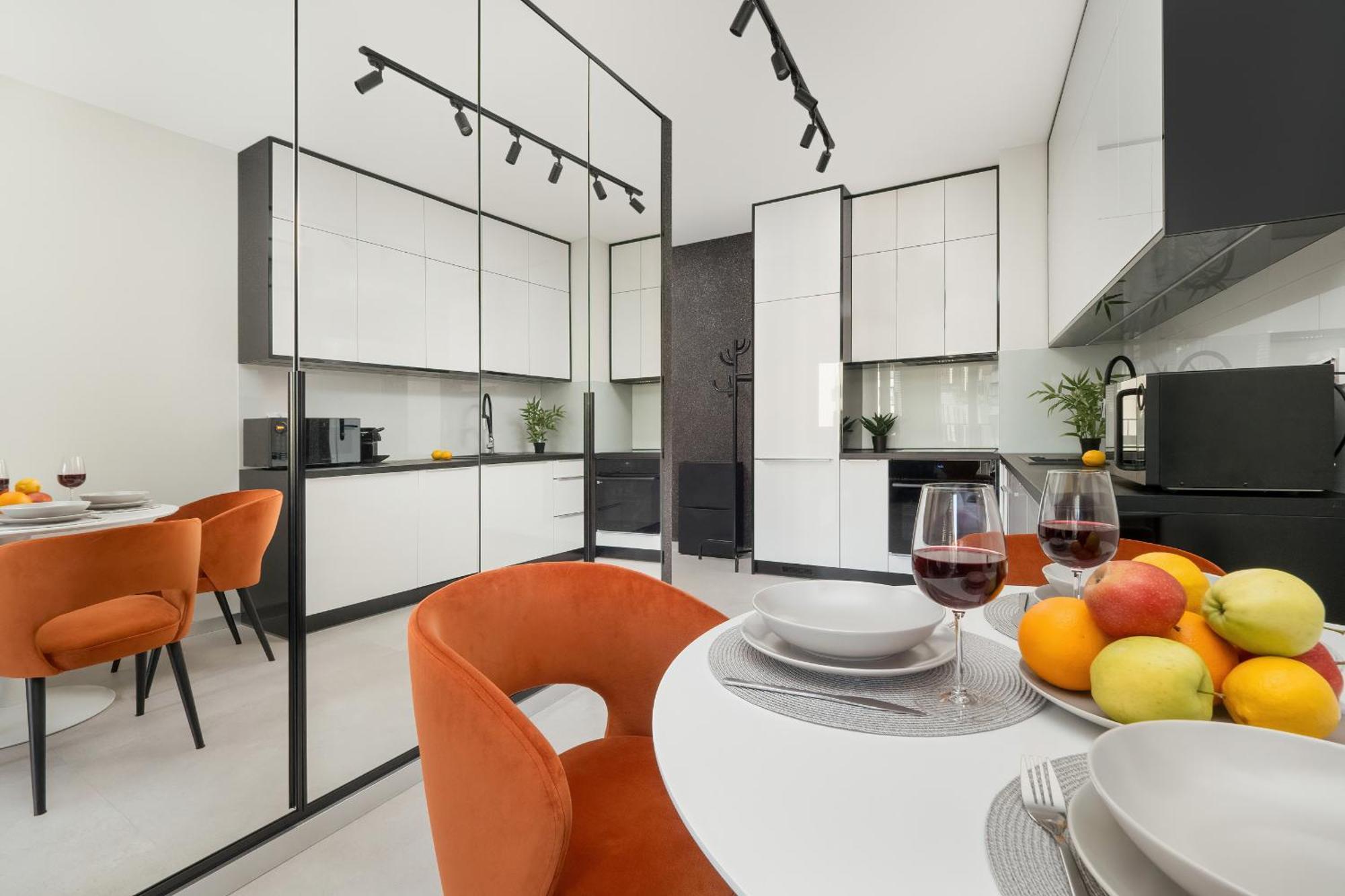 Luksusowe Studio W Lodzi Z Biurkiem, Balkonem I Klimatyzatorem By Renters Prestige Екстер'єр фото
